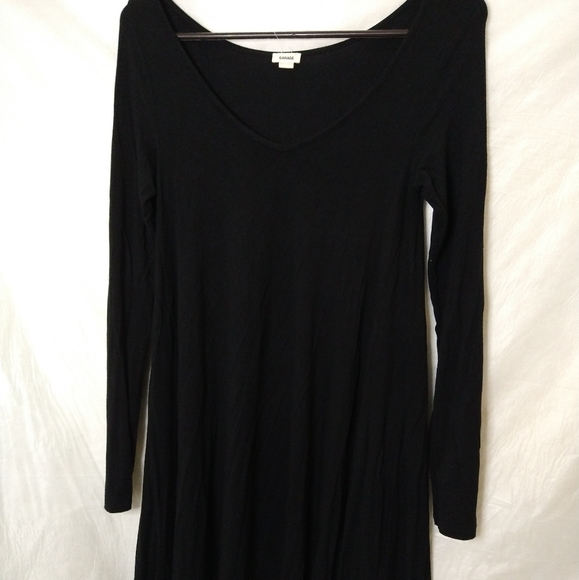Garage Long Sleeve V Neck Dress - Picture 4 of 9